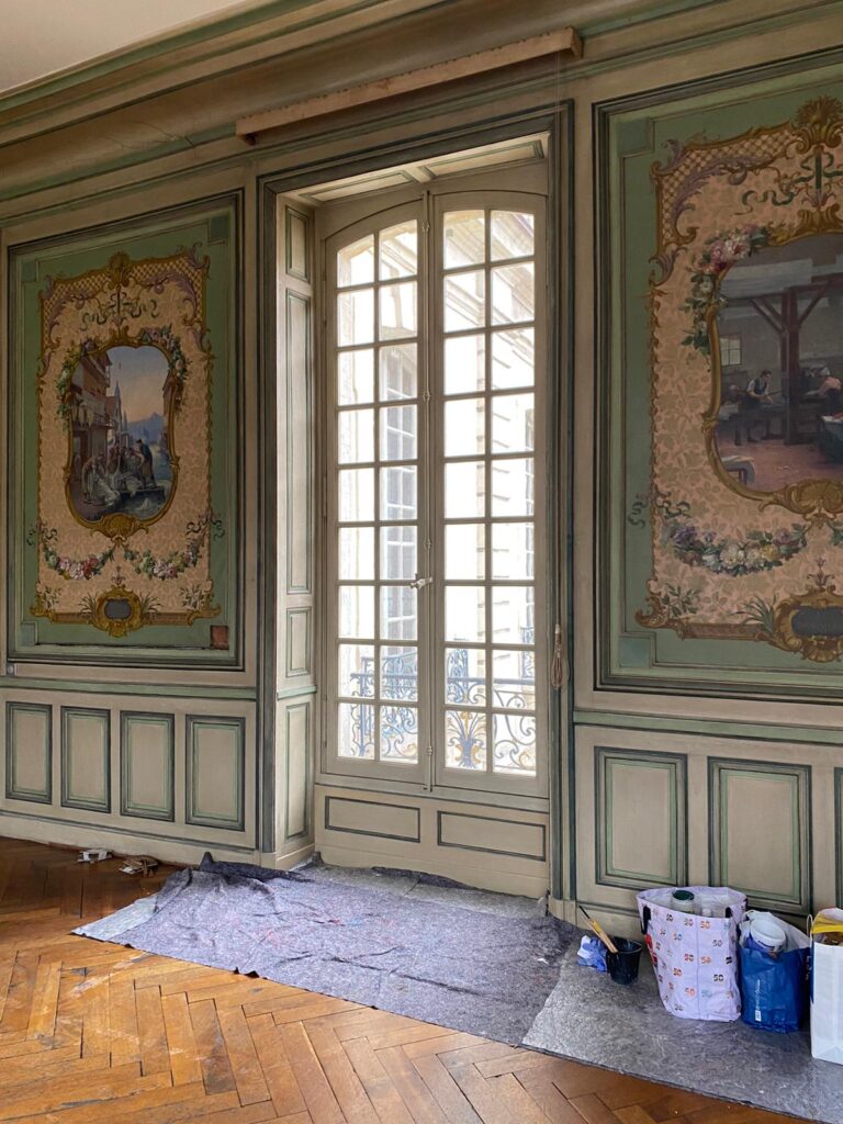 restauration décors Hotel consulaire Tours